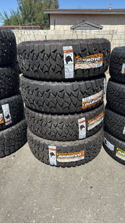 37/12.50/20 Arroyo RT Tires Installed And Balanced / Instaladas Y Bal 1