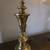1960's Hollywood Regency Brass Lamp 2 thumbnail