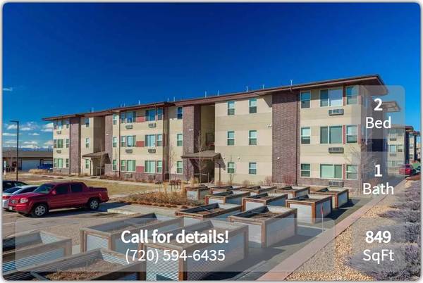 Need a bigger place to call home? Check us out! 849 SqFt, 2 Bed 1