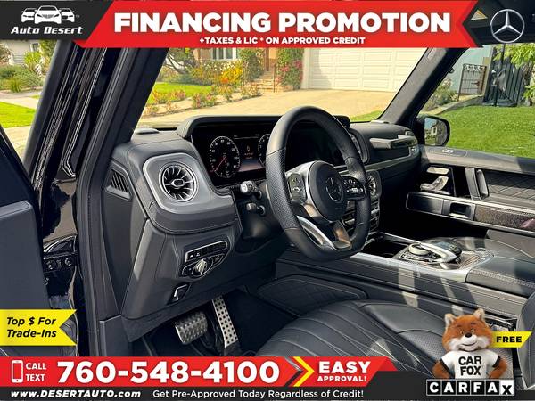 2023 Mercedes-Benz G 550 Brabus Only $3,768/mo! Easy Financing! - $189,700 (TOP-DOLLAR FOR TRADES)63624789226497124