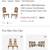 Set of 4 Broyhill Premier MCM dining chairs 8 thumbnail