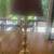 2 Matching Brass Lamps/burgandy metal shades 1 thumbnail