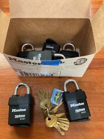 Master Pro Series Padlocks (6) 1