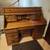 Oak roll top desk 2 thumbnail