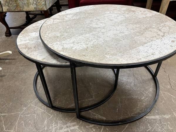 Nesting Coffee Tables / Nested Cocktail Table Set of 2 - 66421 1