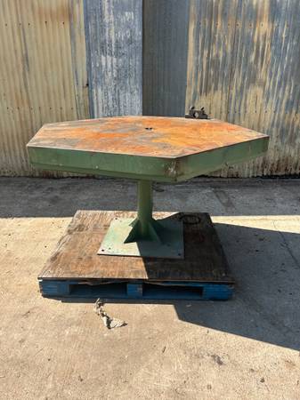 Steel welding warehouse table formally gunsmith work station table 1