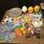 EASTER DECORATIONS LOT WINDOW CLINGS RABBIT CHICKS ORNAMENTS TOYS CERA 1 thumbnail