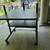 Cool, Distinctive Black Table or Desk on Wheels 2 thumbnail