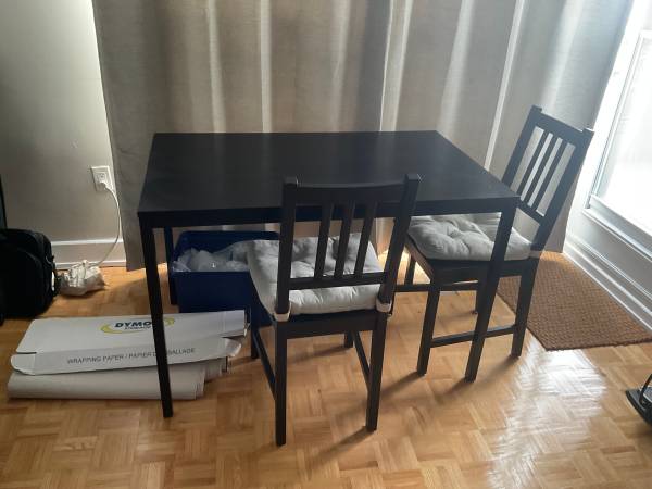 Table and Chairs 1
