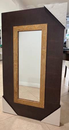 New Large Decorative Mirror - 45” H x 26” W 1