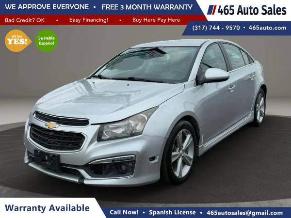 Chevrolet Cruze - BAD CREDIT BANKRUPTCY REPO SSI RETIRED APPROVED 1