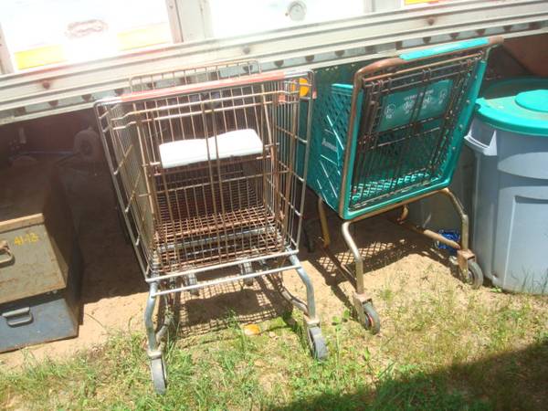 2 shopping carts 1