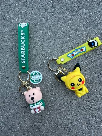 Vintage 2015 Pikachu Pokémon Keychain 1