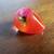 Vintage 1970's Red w/ Flowers Acrylic Ring Size 6 3 thumbnail