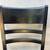 Solid wood black chairs 4 thumbnail