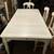 White Wood Table and chairs with leaf 4 thumbnail