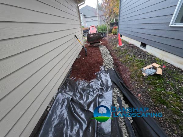 Excavation 🚜 Grading💧 Drainage/ French drains installation 1