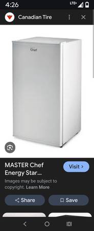 Master Chef mini fridge 1