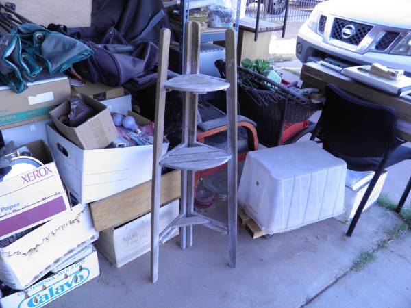 wood plant stand 1