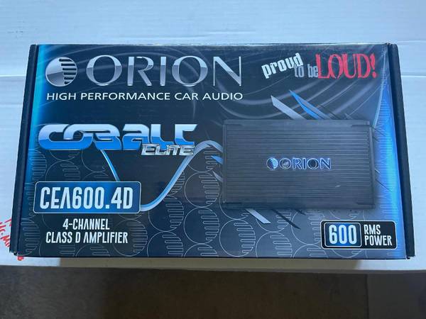 Car amplifier 100watts per channel 1