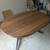 Oval kitchen table with leaf 2 thumbnail