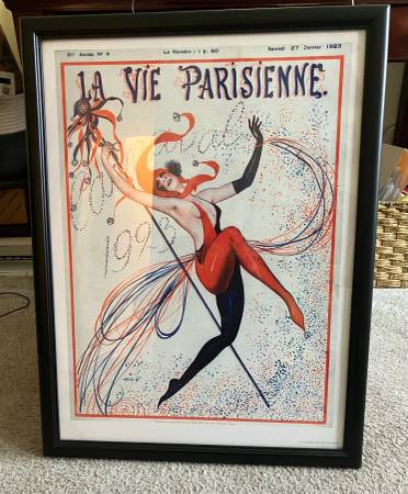 Framed Vintage French Posters 1