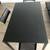 IKEA Black Dining Table with 3 Chairs 3 thumbnail