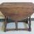 Vintage Hardwood Table Desk - foldable 3 thumbnail
