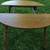 Sturdy Wooden dining table with Leaves in very good condition 3 thumbnail