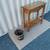 Nice decorative wooden hallway table or reclining chair table very clean like ne 8 thumbnail