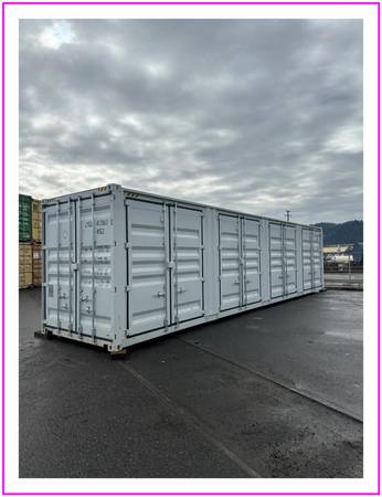Used 40’ Shipping Container Cargo Storage Conex Containers For Sale 1