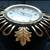 Vintage MCM Semca Sunburst Wall Clock Swiss Eight Day 15 Jewels Circular Brass W 7 thumbnail