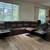 electrical sectional L sofa with 3 recliners, good condition 2 thumbnail