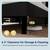 Queen Size Platform Bed Frame with USB Charging Station and Storage Shelf/Uphols 6 thumbnail