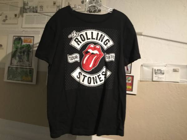 Rolling Stones 1978 tour T Shirt , like new, size medium 1