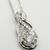 Infinity Twist Teardrop Pendant Necklace - VVS1 Moissanite Diamonds - 925 Sterli 1 thumbnail