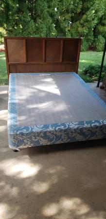 Headboard and frame 1