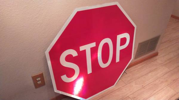 Aluminum sheets / panels / roofing / siding / fencing (36" STOP signs) 1