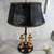 Bouillotte 3 Sea Creatures Candle Holders Two Bulb Brass Table Lamp 1 thumbnail