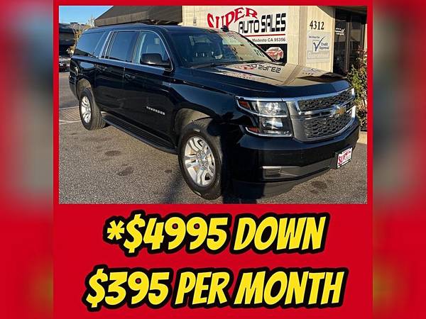 *$4995 Down and *$395 a Month on The Best Family Hauler SUV 2018 Chevr 1