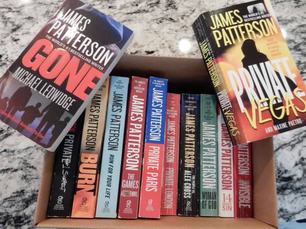 12 JAMES PATTERSON BOOKS 1