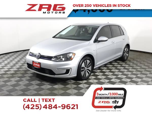 2016 Volkswagen e-Golf SE - $16,995 (Volkswagen e-Golf Sedán)63470612851587120