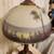 Reverse Painted, Art Deco lamp 6 thumbnail