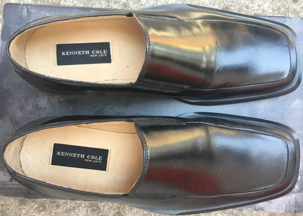 kenneth cole men's leather shoes, size us7 and us7.5 1
