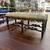 Hand Carved & Gilded Window Benches with Leather Seats 4 thumbnail