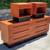 vintage 1965 mid century modern walnut four piece BEDROOM SET 21 thumbnail