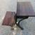 Antique Wood and Cast Iron child's school desk 1 thumbnail