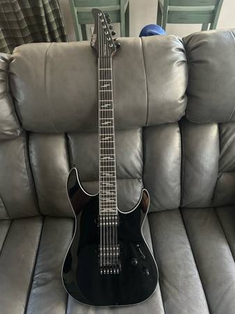 Schecter Reaper 6 Custom guitar 1