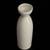 White Porcelain Microwave Safe Sake Bottle Or Bud Vase Decor 3 thumbnail