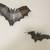 One of a kind! Metal BAT ART! HALLOWEEN year round home decor 13 thumbnail